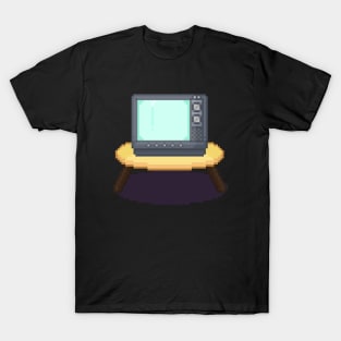 Pixel Art CRT Tv T-Shirt